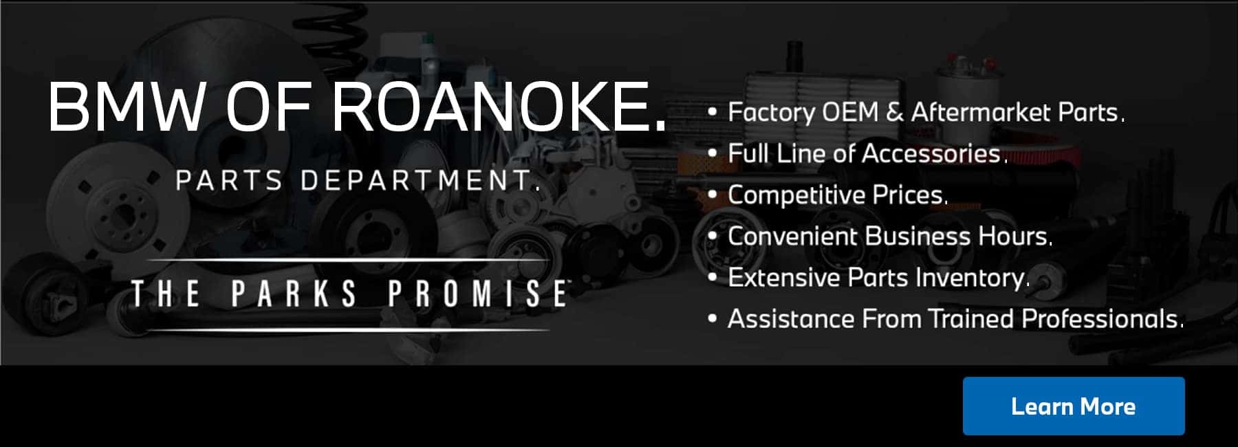 BMW of Roanoke Parts Department