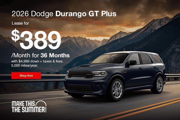 2026 Dodge Durango GT