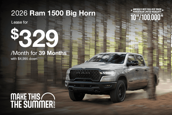 2026 Ram 1500 Big Horn