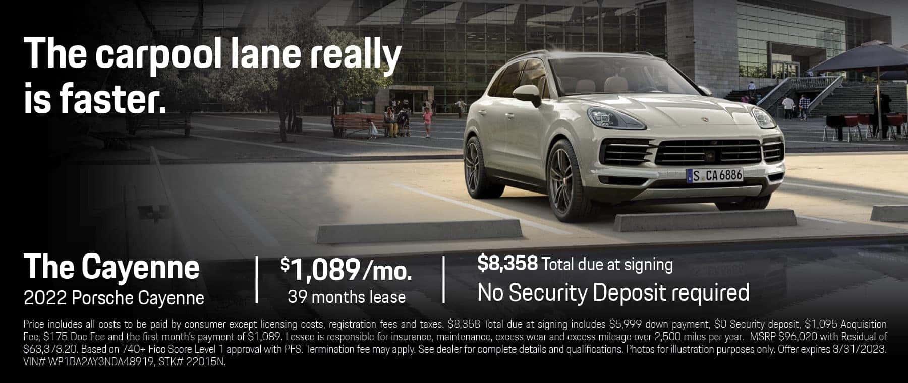 Porsche Brooklyn Mar Leases 1800×760 March 2023 2022 Porsche Cayenne