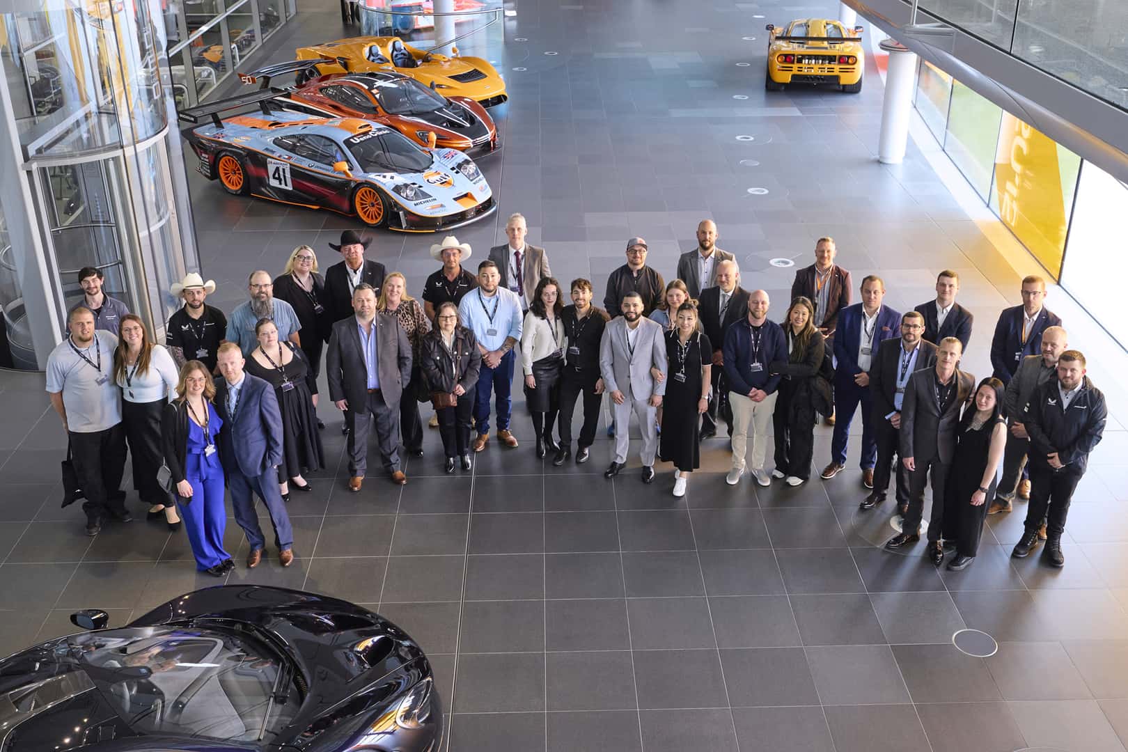 McLaren master tech graduation