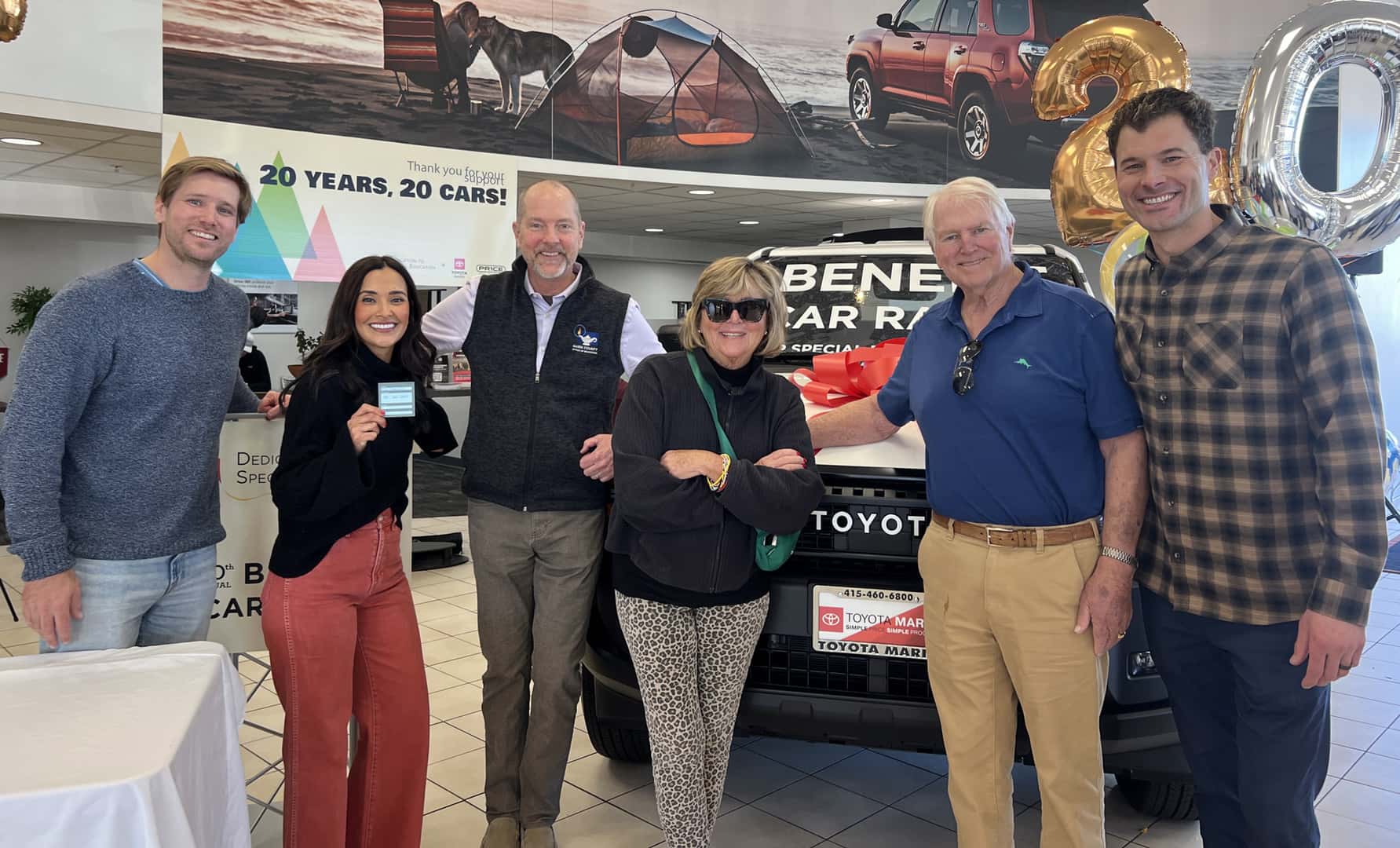 Winning a New Car!
