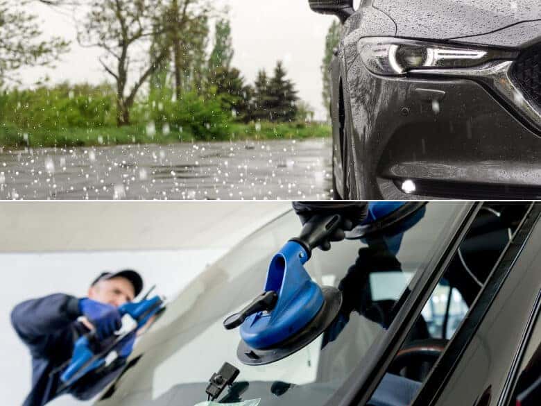 What Does Hail Damage Look Like on a Car?