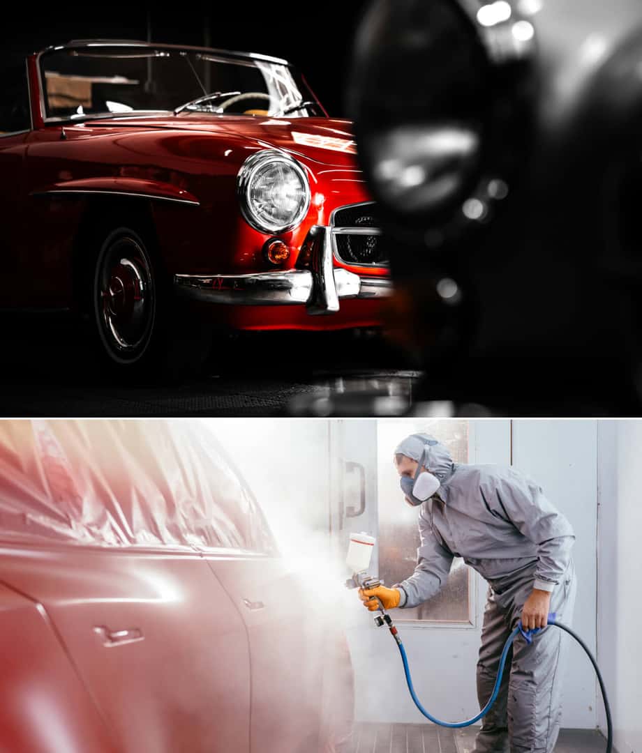 Process of Restoring and Painting a Classic Vehicle