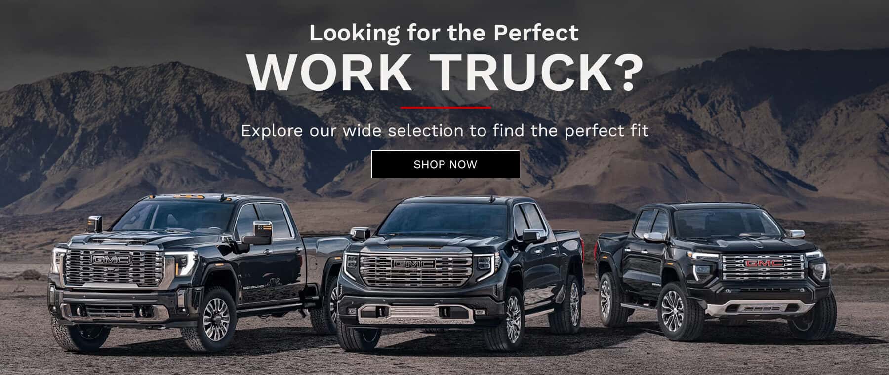Work Truck Banner