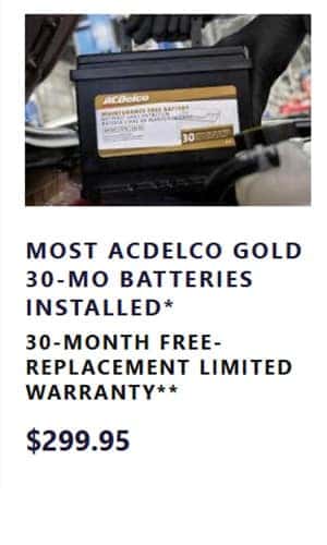 Battery Rebate