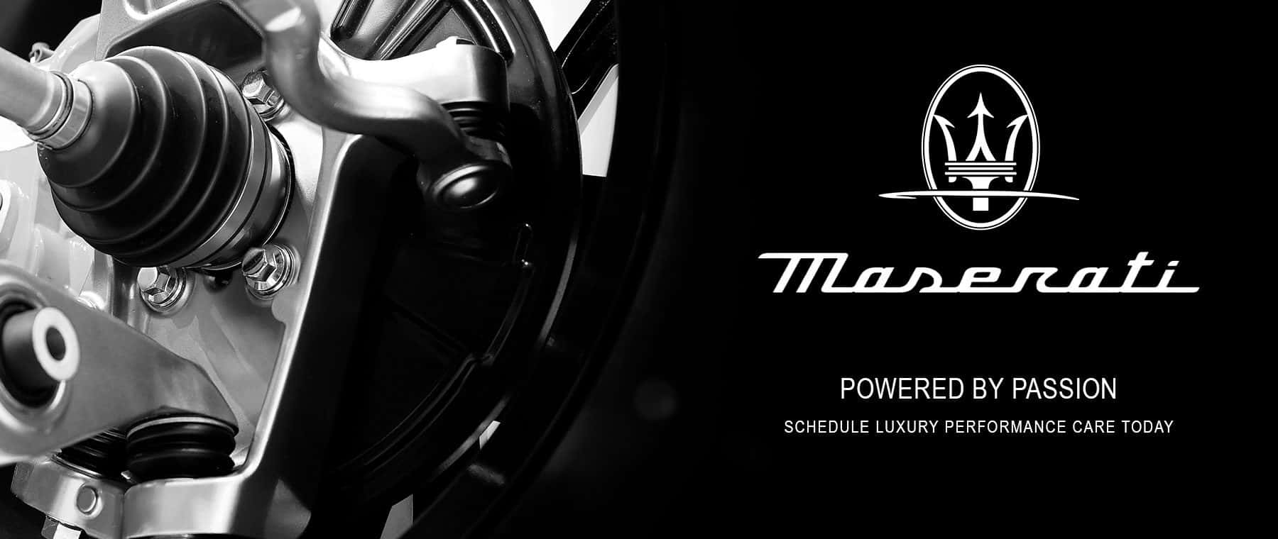 Schedule Maserati luxury performance service at Rick Case