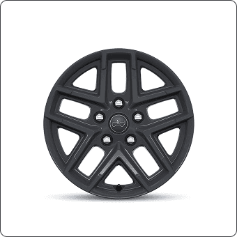 17-Inch Mineral Gray Wheels