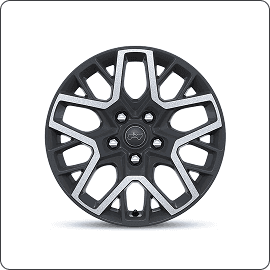18-Inch Machined Painted Baltic Gray Wheels