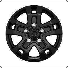 16-INCH BLACK ALUMINUM WHEELS