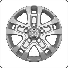 16-INCH SILVER ALUMINUM WHEELS