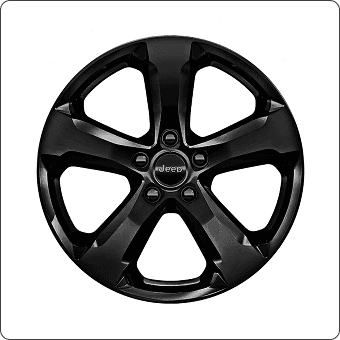 20-Inch High-Gloss Black
