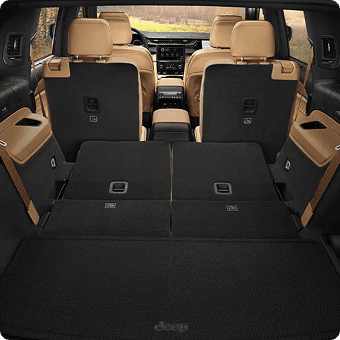 THIRD-ROW SEATS FOLDED