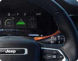 AVAILABLE 10.25-INCH DIGITAL CLUSTER DISPLAY