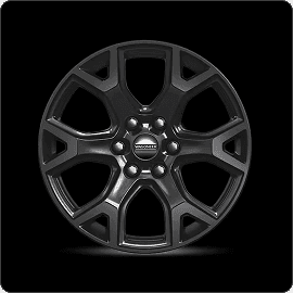 20-Inch Gloss-Black Painted Aluminum Wheels