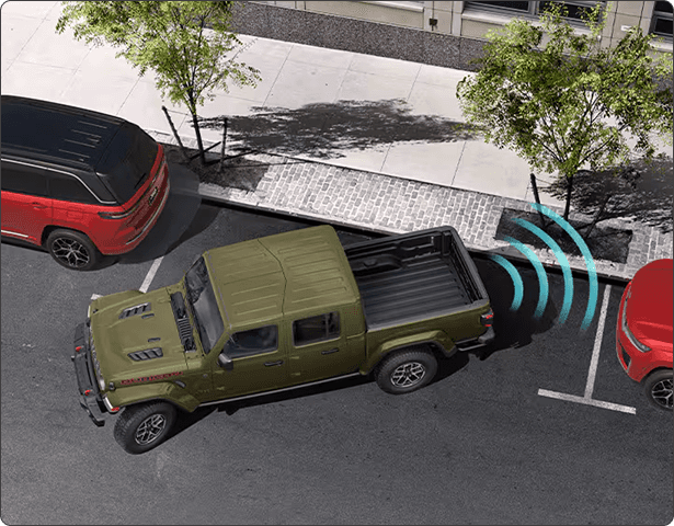 Available ParkSense Rear Park Assist System*