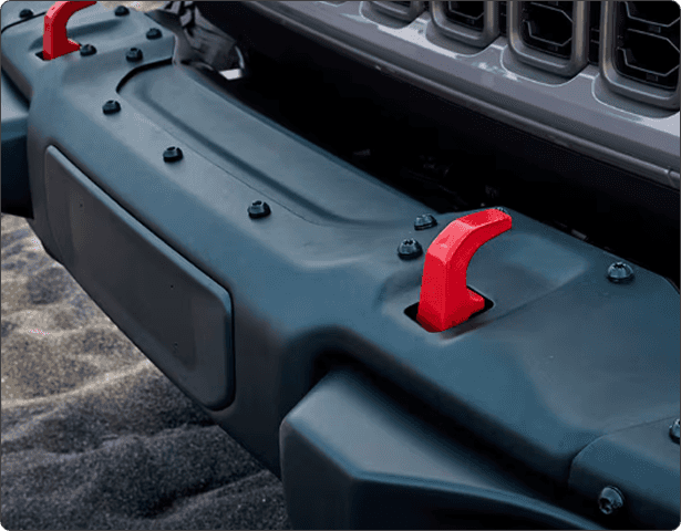 Front and Rear Tow Hooks