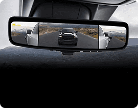 DIGITAL REARVIEW MIRROR WITH TOW MODE