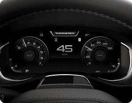 INTERACTIVE DIGITAL CLUSTER DISPLAY