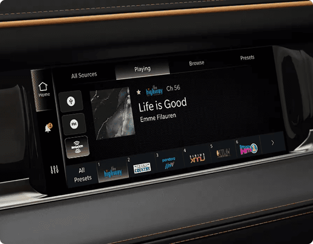 RAM 1500 OFFERS A CLASS-EXCLUSIVE AVAILABLE 10.25-INCH FRONT PASSENGER TOUCHSCREEN DISPLAY*