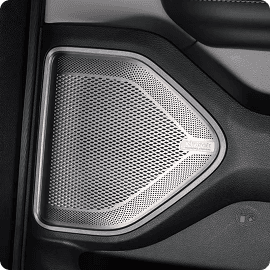THE MOST POWERFUL AVAILABLE AUDIO SYSTEM IN ITS CLASS*