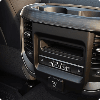 CENTER CONSOLE REAR CUBBY BIN