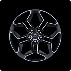 20x9-INCH DIAMOND CUT BALTIC WHEELS