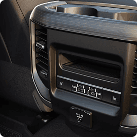 CENTER CONSOLE REAR CUBBY BIN