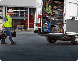 CREW VAN CARGO STORAGE
