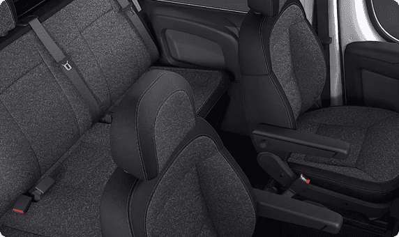 Cloth Front Bucket Seats