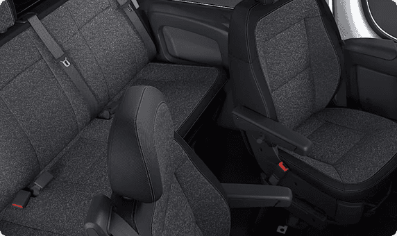 Cloth Front Swivel Bucket Seats