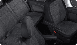Cloth Front Swivel Bucket Seats