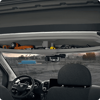 HEADLINER STORAGE
