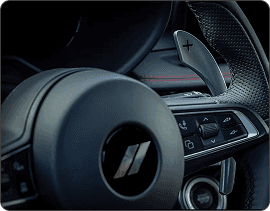 SEGMENT-EXCLUSIVE AVAILABLE PADDLE SHIFTERS