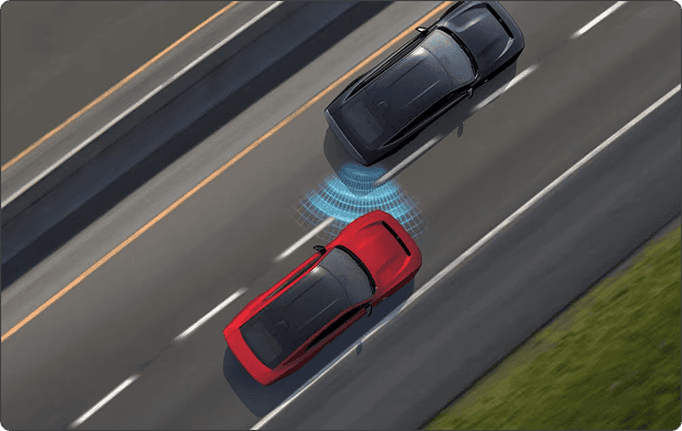 TURN SIGNAL ACTIVATED BLIND SPOT