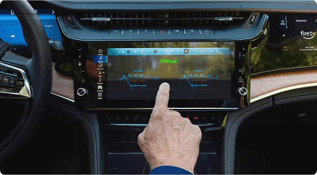12.3-Inch Uconnect 5 NAV Touchscreen
