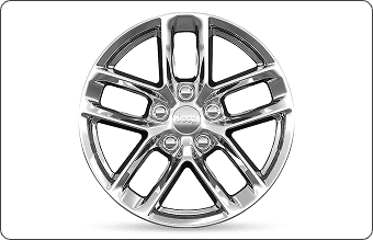 18-Inch Fine Silver wheels