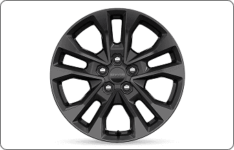 20-Inch Black Noise wheels