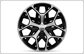 21-Inch Machined wheels