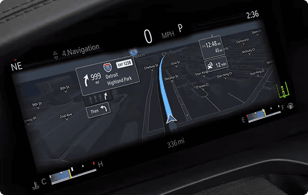 Digital Cluster Display