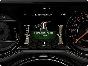 Digital Cluster Display