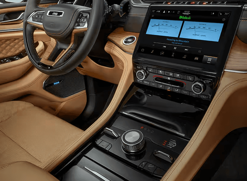 Jeep SiriusXM entertainment