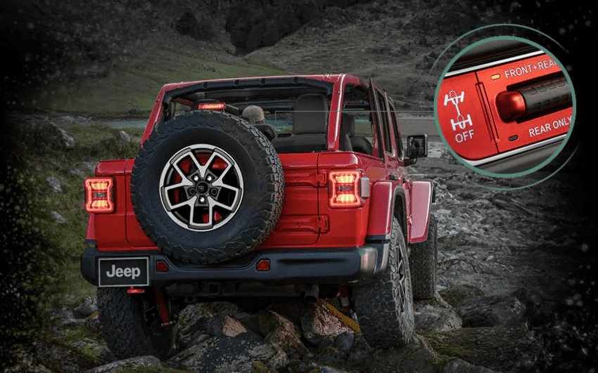 Trail capabilities in the Jeep Wrangler available for sale in Alvin, TX at Ron Carter CDJR