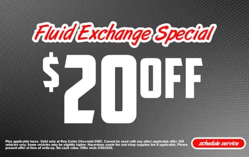 fluid exchange special