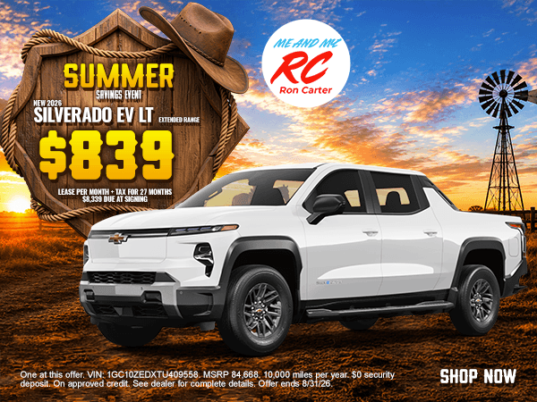 New 2026 Silverado EV LT Extended Range