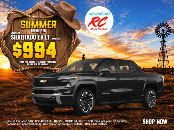 New 2026 Silverado EV LT Max Range