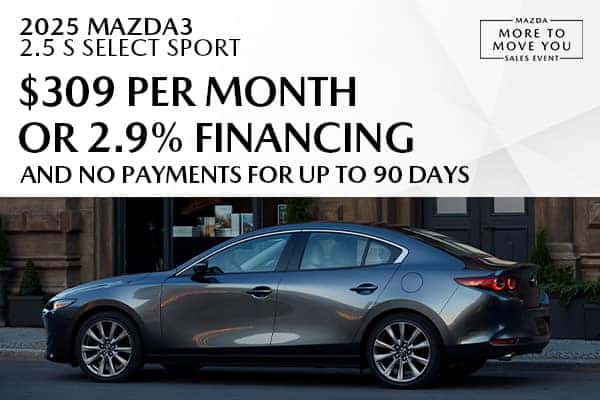 Mazda3 Sedan Special Offer
