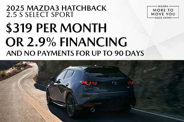 Mazda3 Hatchback Special Offer