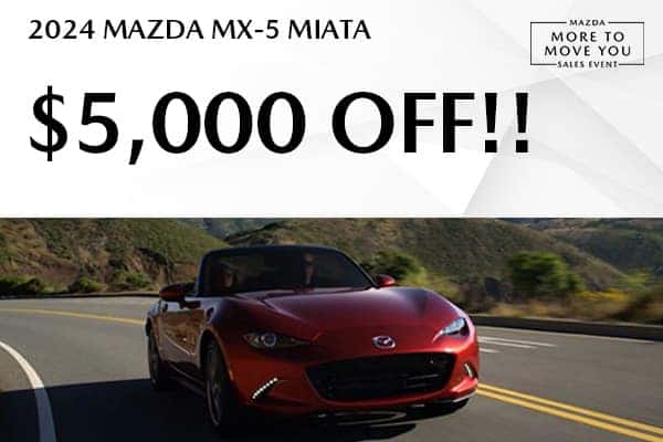 Mazda MX-5 Miata Offer