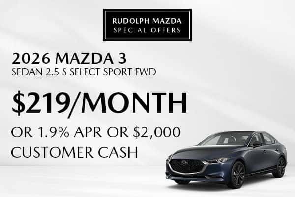 Mazda3 Sedan Special Offer